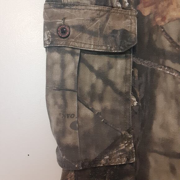 Mossy Oak Cargo Hunting Pants Womens 2XL Green Break Up Country Camo - Picture 3 of 12